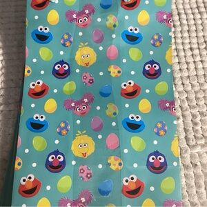 Sesame Street Easter Heavy Paper Treat Bags w/ Nice Ribbon Handles Pkg of 13